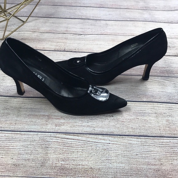 VANELi suede pumps with stone embellishment 6.5N - Picture 2 of 6